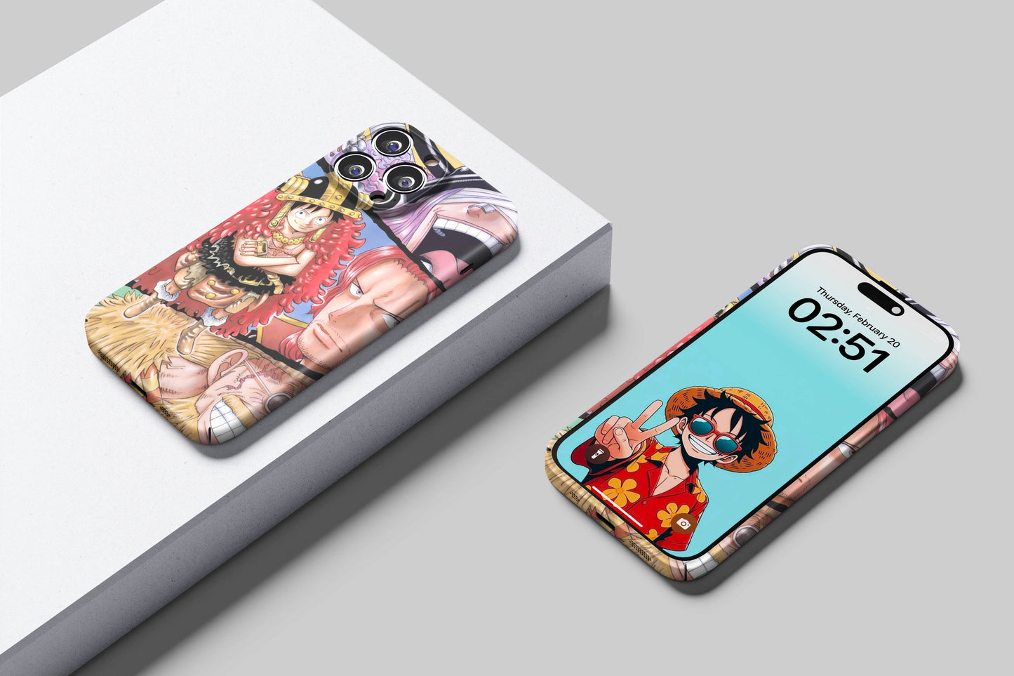Luffy's Adventure In Elbaf  | One Piece 3D Printed Anime Phone Case