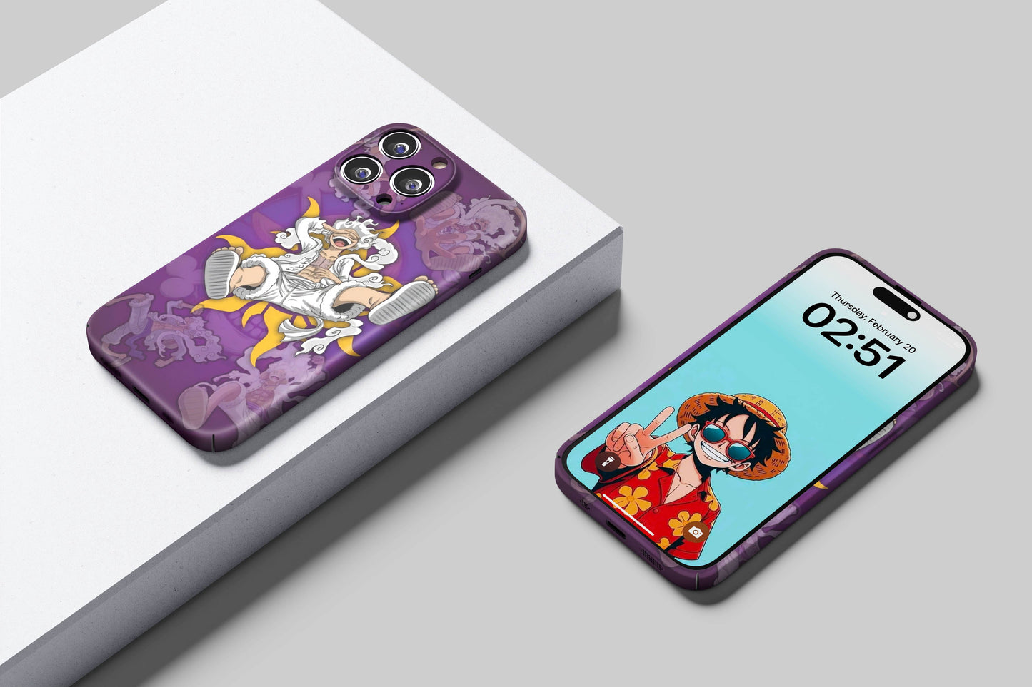 Gear 5 Luffy God Of Liberation | One Piece 3D Printed Anime Phone Case