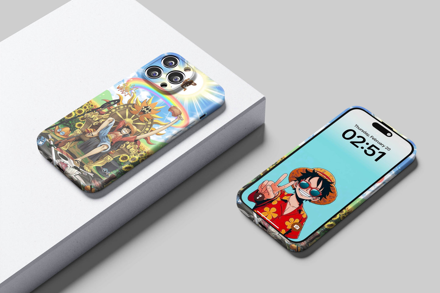 Luffy of the New Dawn | One Piece 3D Printed Anime Phone Case