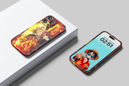 Portgas D. Ace Born of Freedom | One Piece 3D Printed Anime Phone