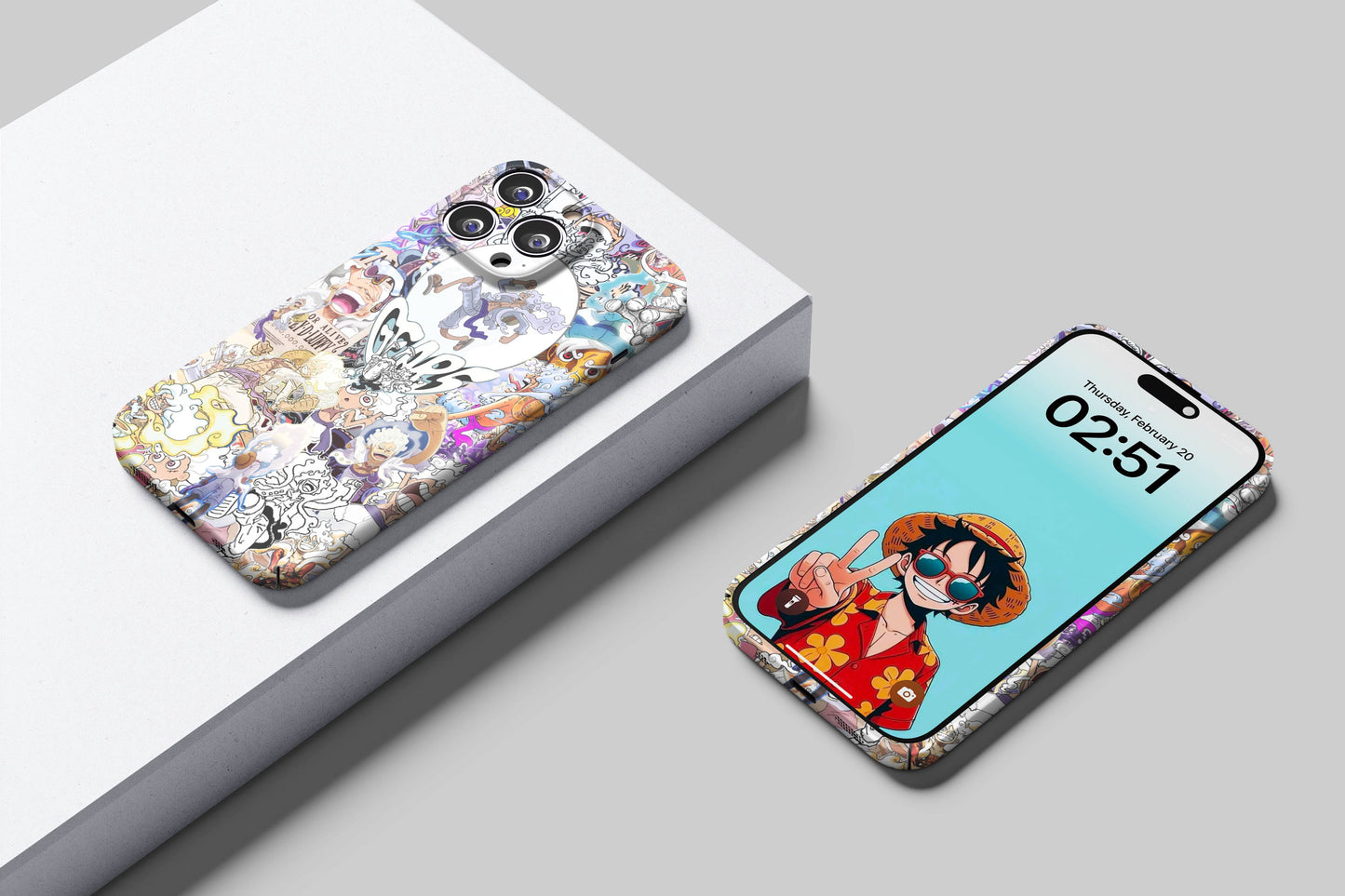 Gear 5 Luffy & His Unlimited Power | One Piece 3D Printed Anime Phone