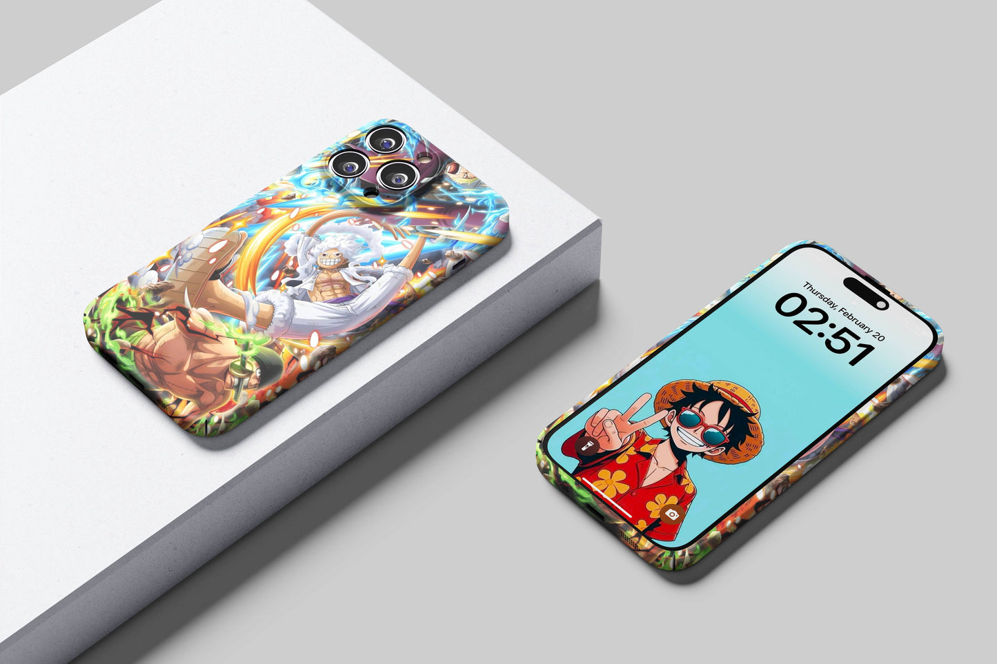 Luffy & Zoro Straw Hat Duo | One Piece 3D Printed Anime Phone Case