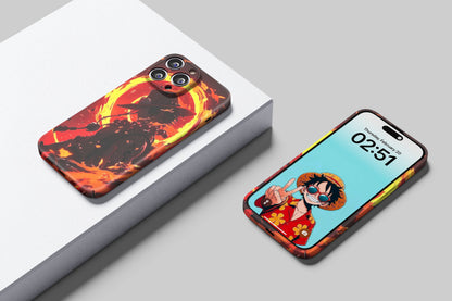 Portgas D Ace The Fiery Spirit | One Piece 3D Printed Anime Phone Case