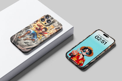 Luffy And The Bounty Posters | One Piece 3D Printed Anime Phone Case
