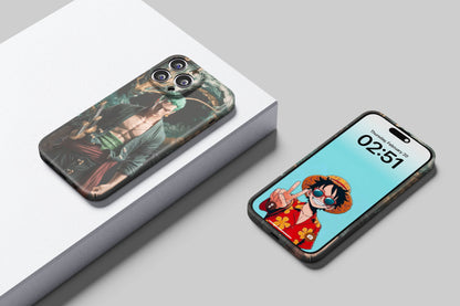 Roronoa Zoro The Dragon Blade | One Piece 3D Printed Anime Phone Case