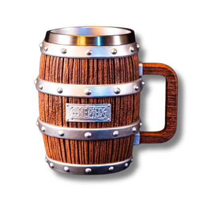 One Piece Mug Ace Luffy Sabo Wine Barrel Cup