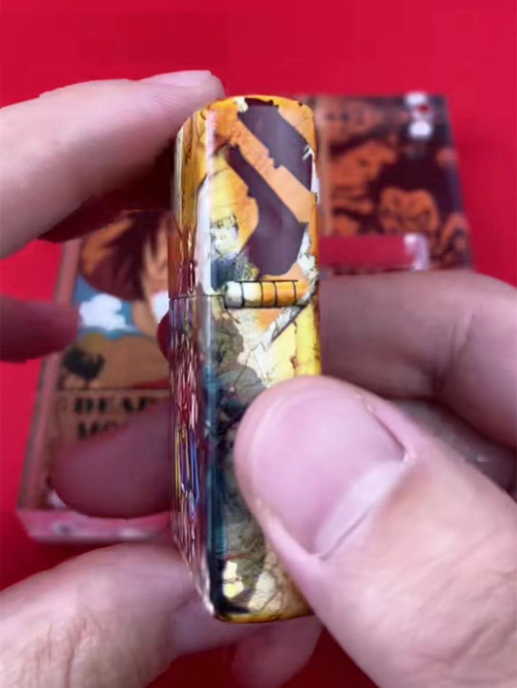 Briquet créatif au kérosène Luffy/Zoro