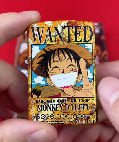 Luffy / Zoro Wanted Poster Kerosene Lighter