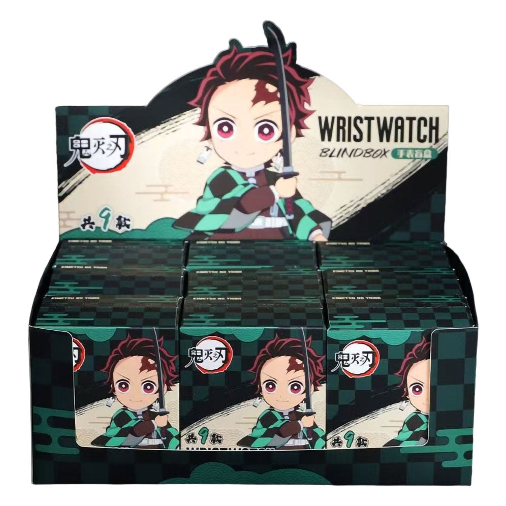 Tanjirou/Nezuko Wristwatch Blind Box - 9 Styles Anime Collectible Watch Mystery Box for Fans