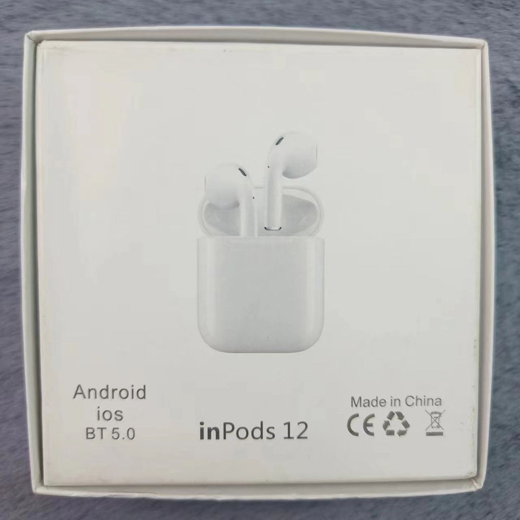 Écouteurs sans fil Bluetooth authentiques en forme de kaléidoscope ronds (Bluetooth 5.0)