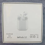 Écouteurs sans fil Bluetooth authentiques en forme de kaléidoscope ronds (Bluetooth 5.0)