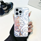 One Piece Luffy Nika Form iPhone Case, Monkey D Luffy Gear 5 Anime Shockproof Phone Cover