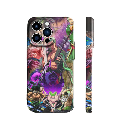 Roronoa Zoro The Road To Asura Power | One Piece 3D Printed Anime Phone Case