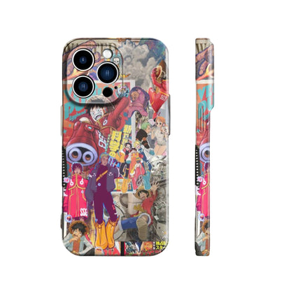 Luffy & Straw Hats In Egg Head Island | One Piece 3D Printed Anime Phone Case