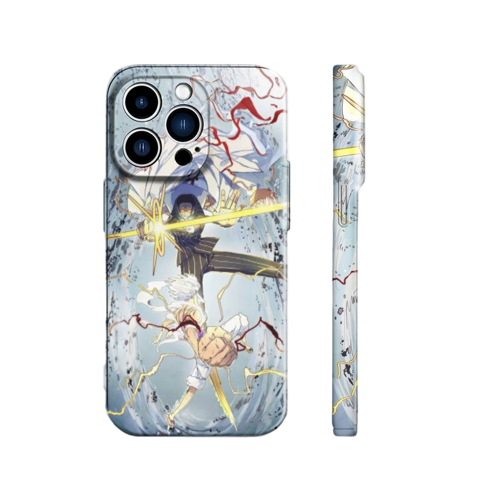 Admiral Kizaru vs Gear 5 Luffy | One Piece 3D Printed Anime Phone Case