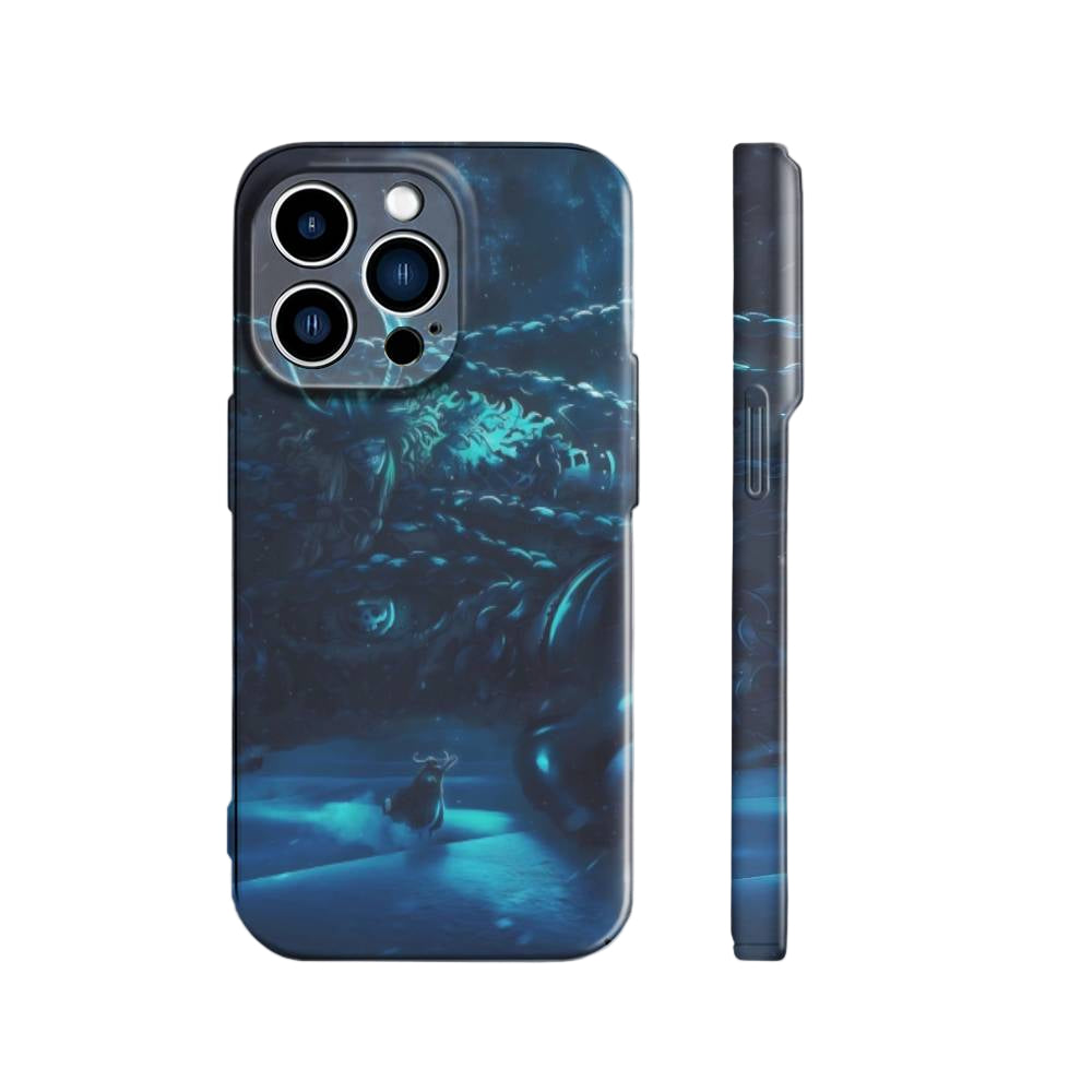 Luffy Meets Loki | One Piece 3D Printed Anime Phone Case