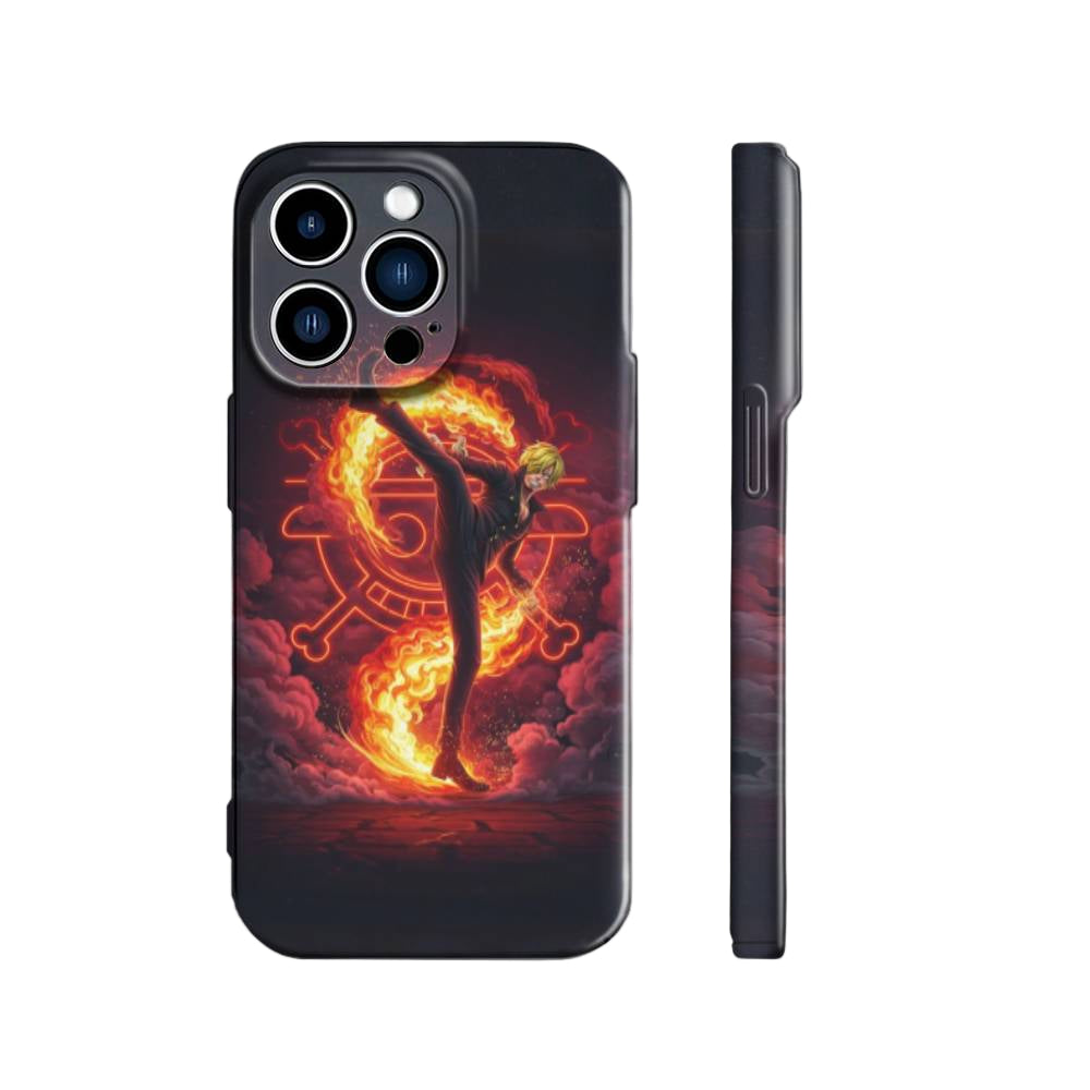 Sanji The Flaming Heart | One Piece 3D Printed Anime Phone