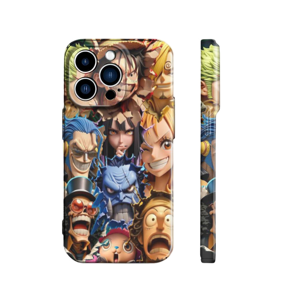 Legendary Straw Hats Pirates | One Piece 3D Printed Anime Phone Case